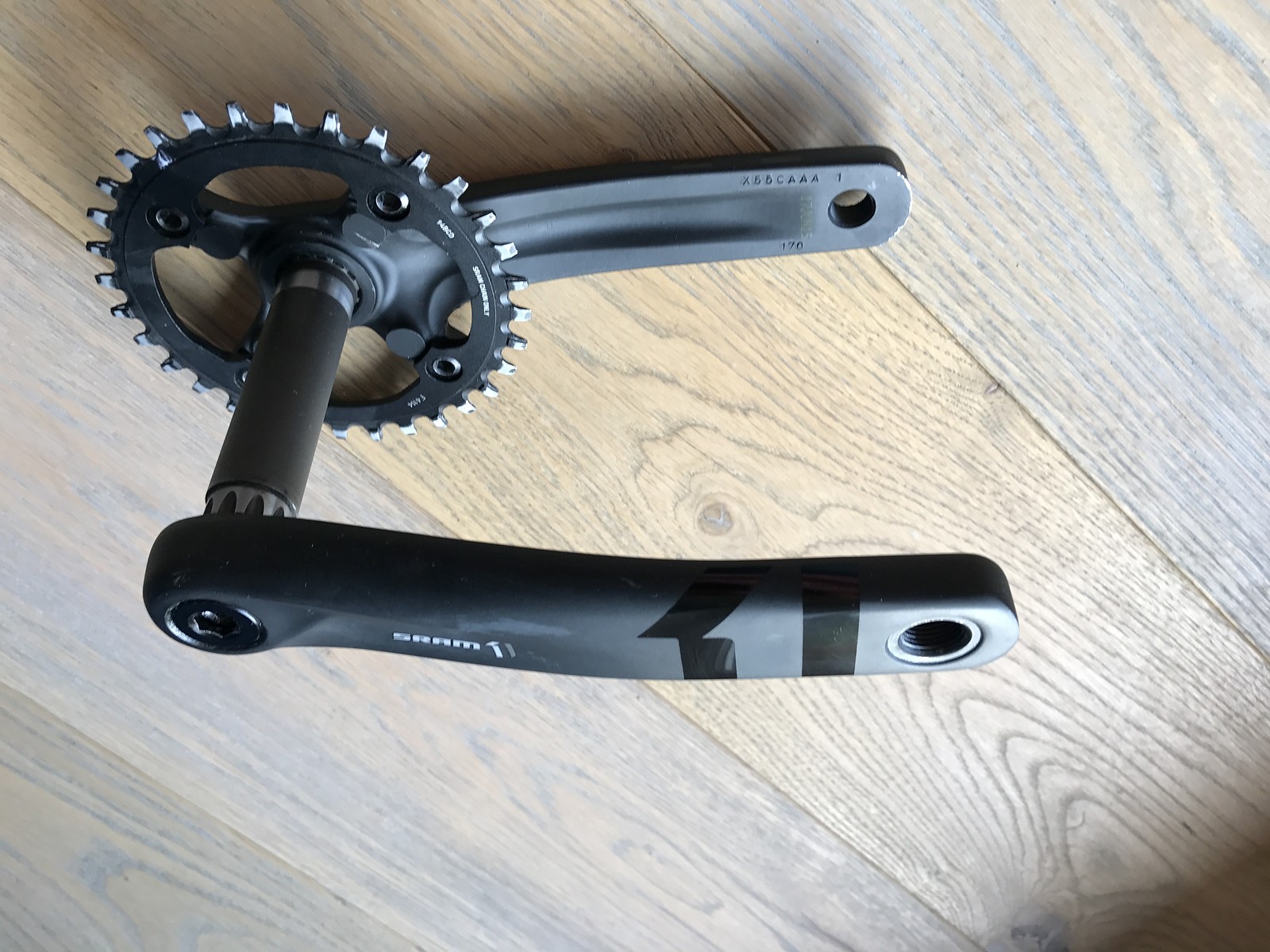 SRAM X1 Kurbel 11fach GXP 170mm 73 68