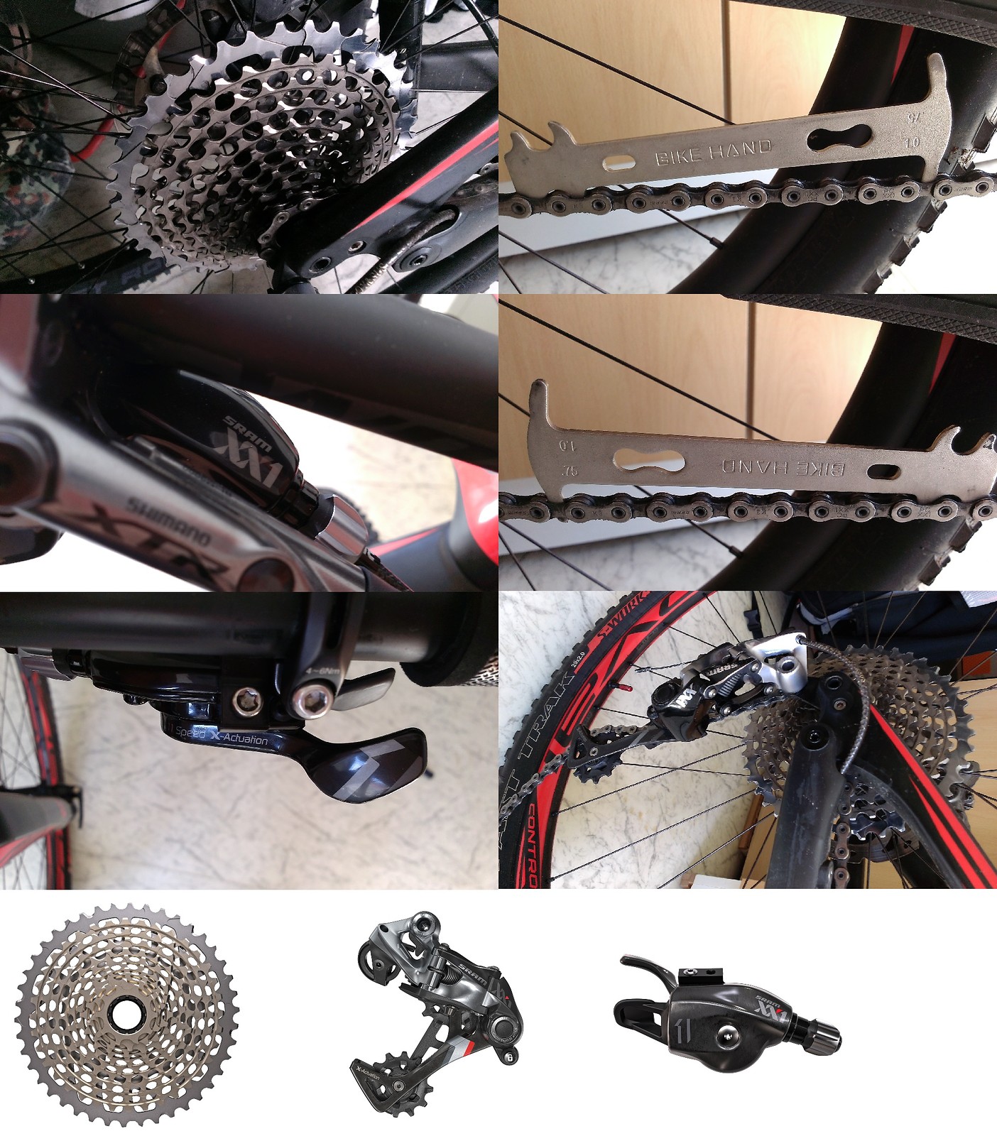 SRAM XX1 1x11 fach Fahrradschaltung Schaltgruppe Schaltung