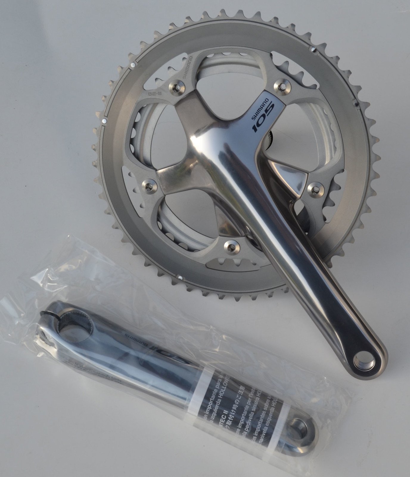 Shimano 105 Kurbel FC 5600 52 39 Zaehne Silber 170 Mm Bikemarkt MTB News De