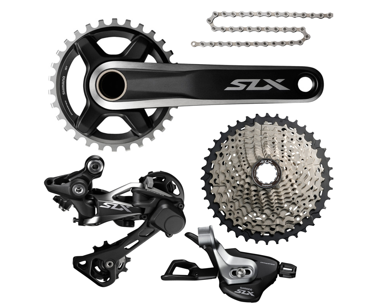 slx crankset 1x11