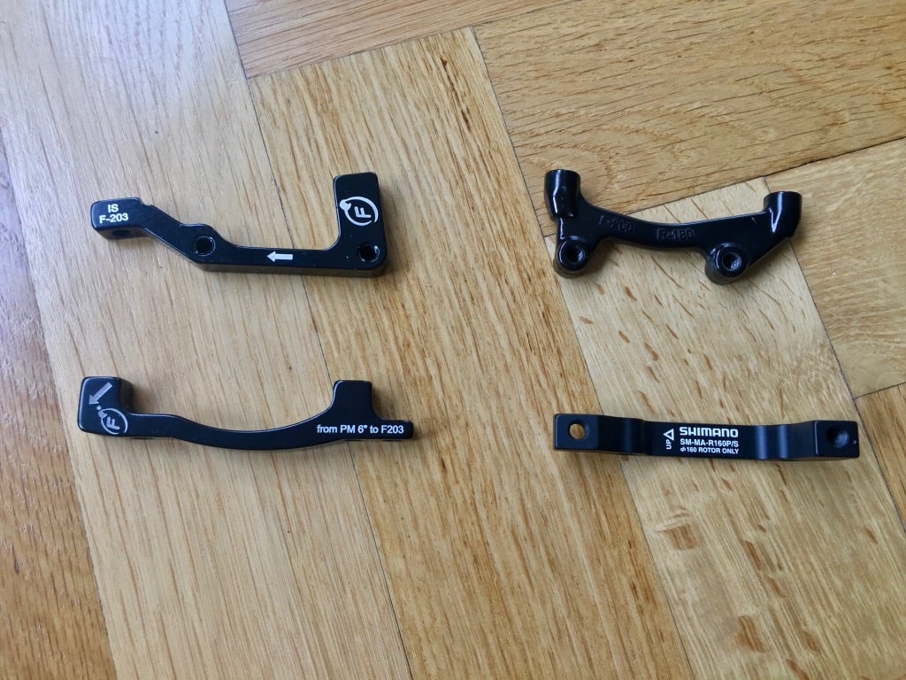 shimano 180 to 203 adapter