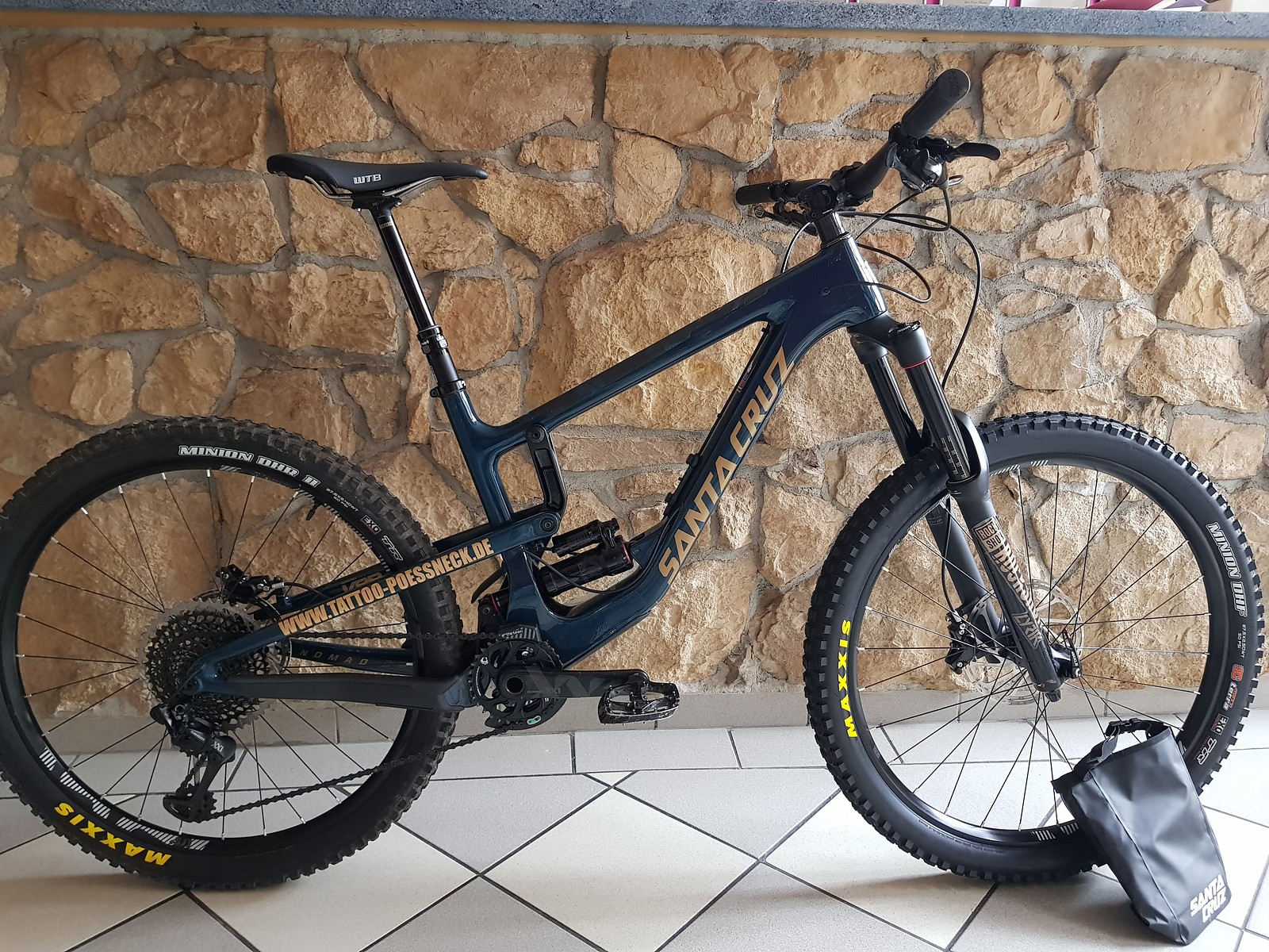 Santa Cruz Nomad 4 CC Rahmen RS Super Deluxe + CC ...