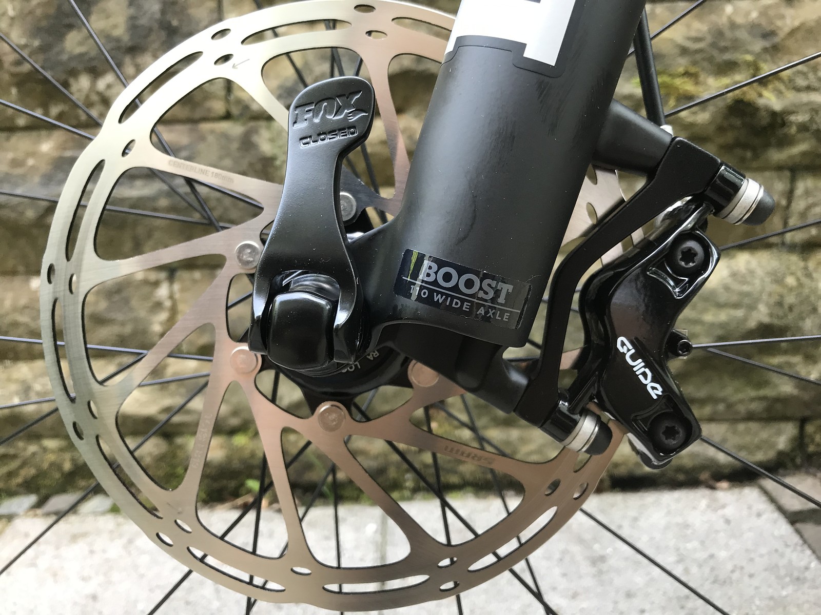 sram guide r hydraulic disc 200mm