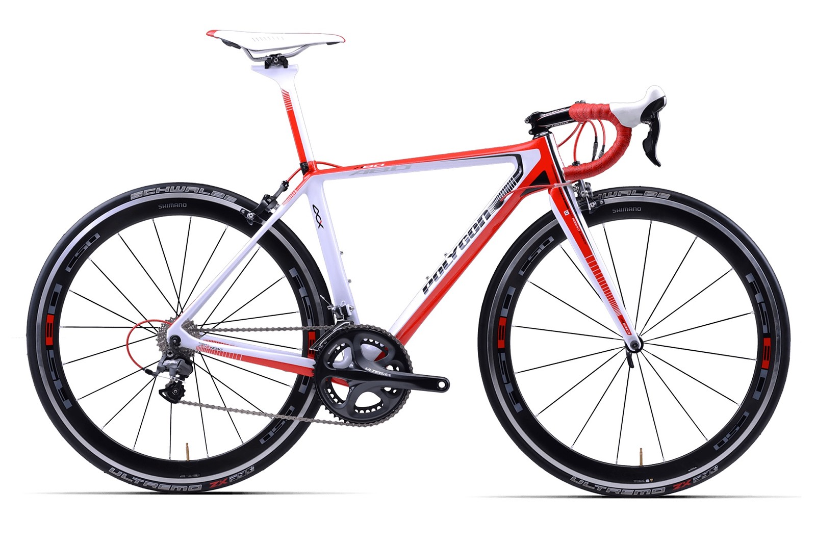  Polygon Helios  A8 Carbon Road 54 White Red Neu Bikemarkt 