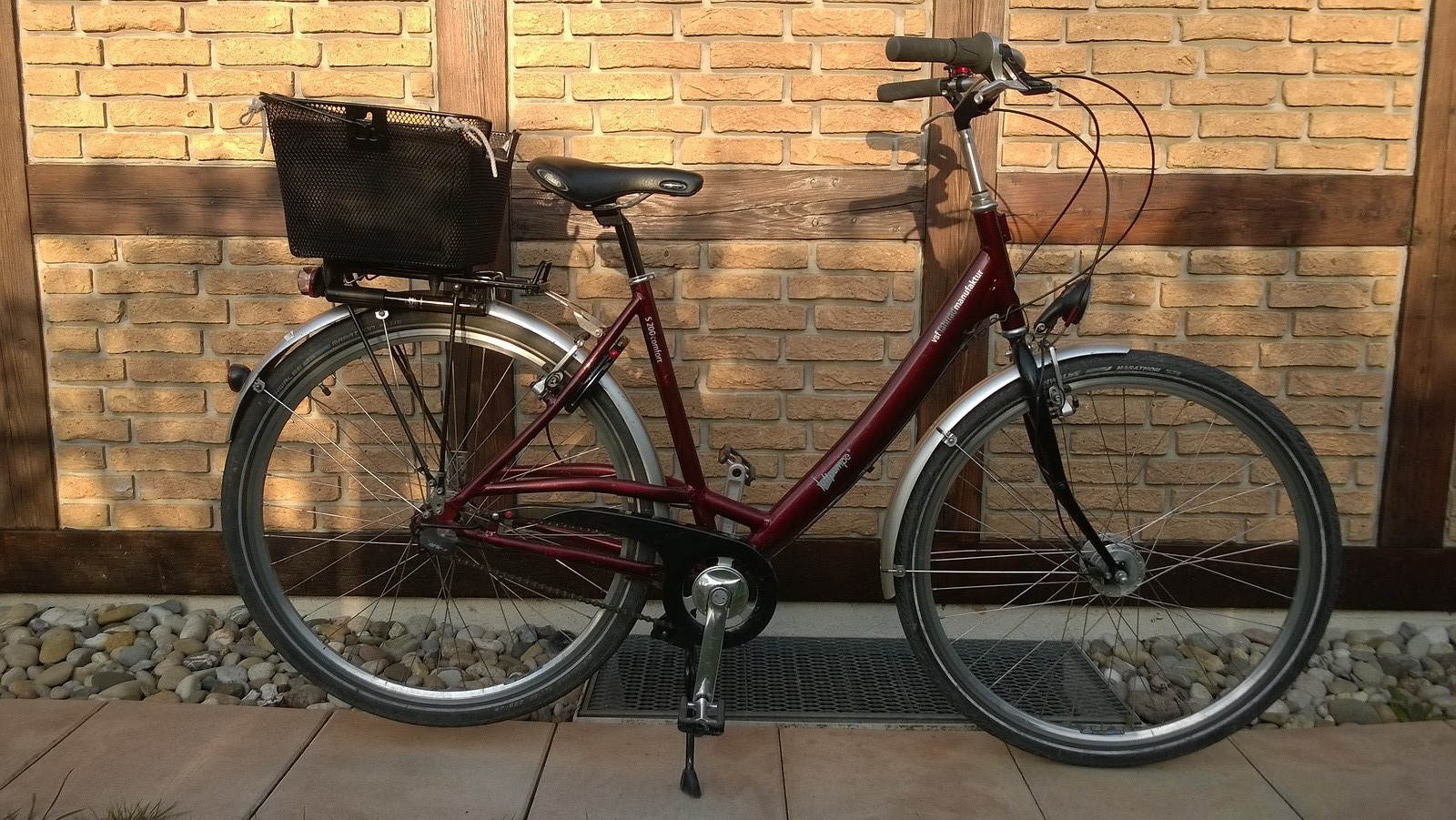 Vsf Fahrradmanufaktur S200 Comfort SRAM S7 kirschrot City