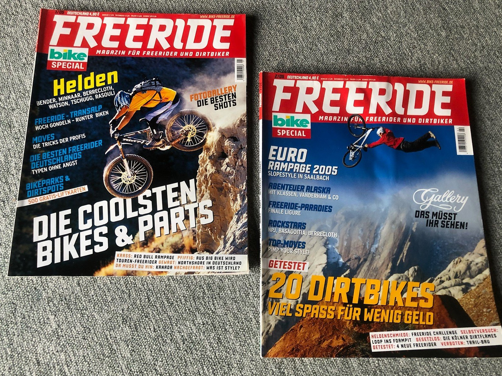 Freeride-Magazin Erstausgaben 2005 | Bikemarkt.MTB-News.de