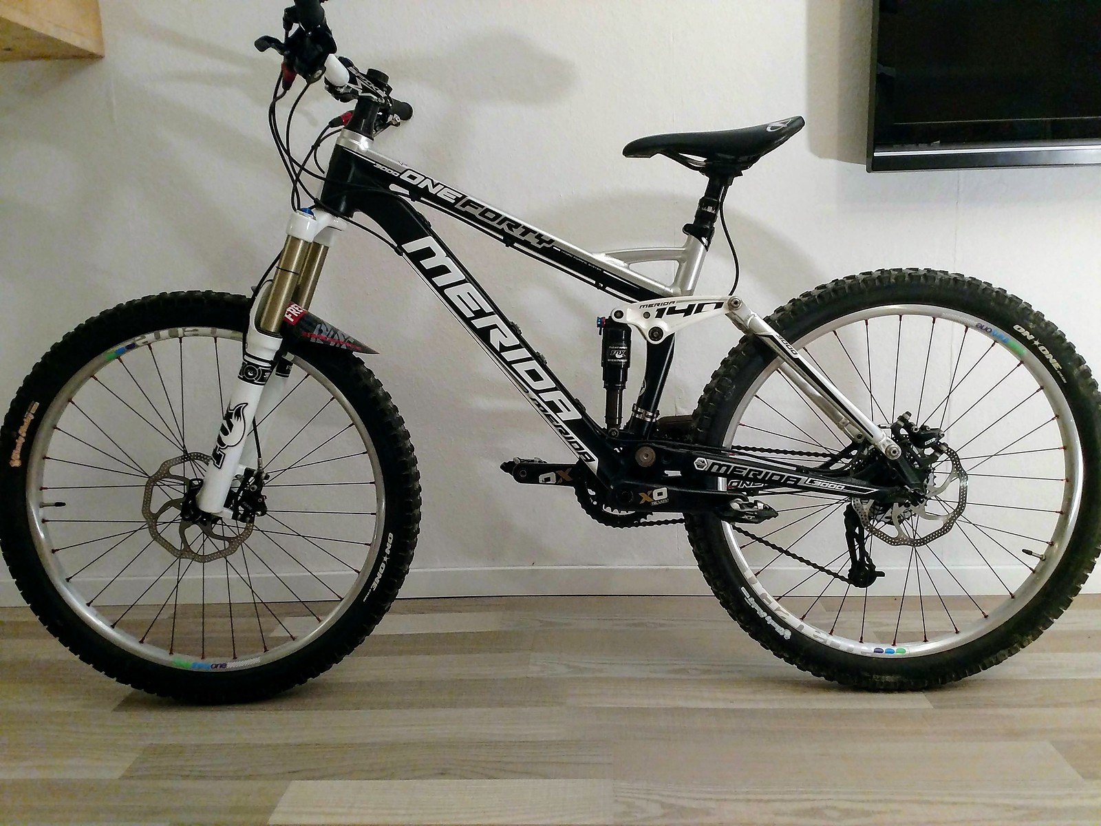 Merida One Forty 140 mm Enduro (17 Zoll/43 cm) mit FOX und komplett X0!!! | Bikemarkt.MTB-News.de