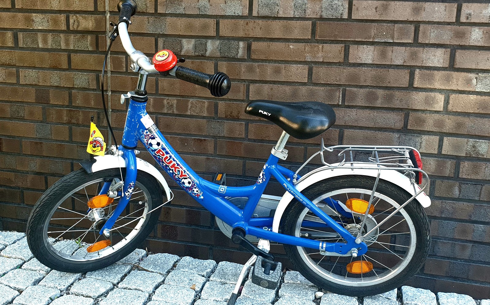 Puky Kinderfahrrad 16" ALU, blau (Fußball) Bikemarkt.MTB