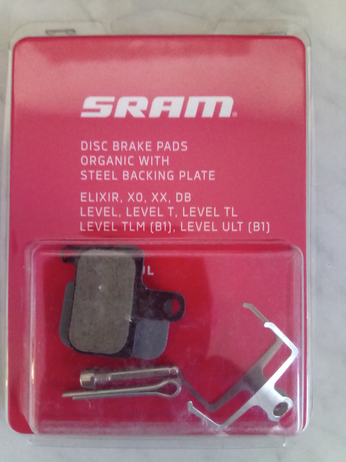 sram level tlm brake pads mtb