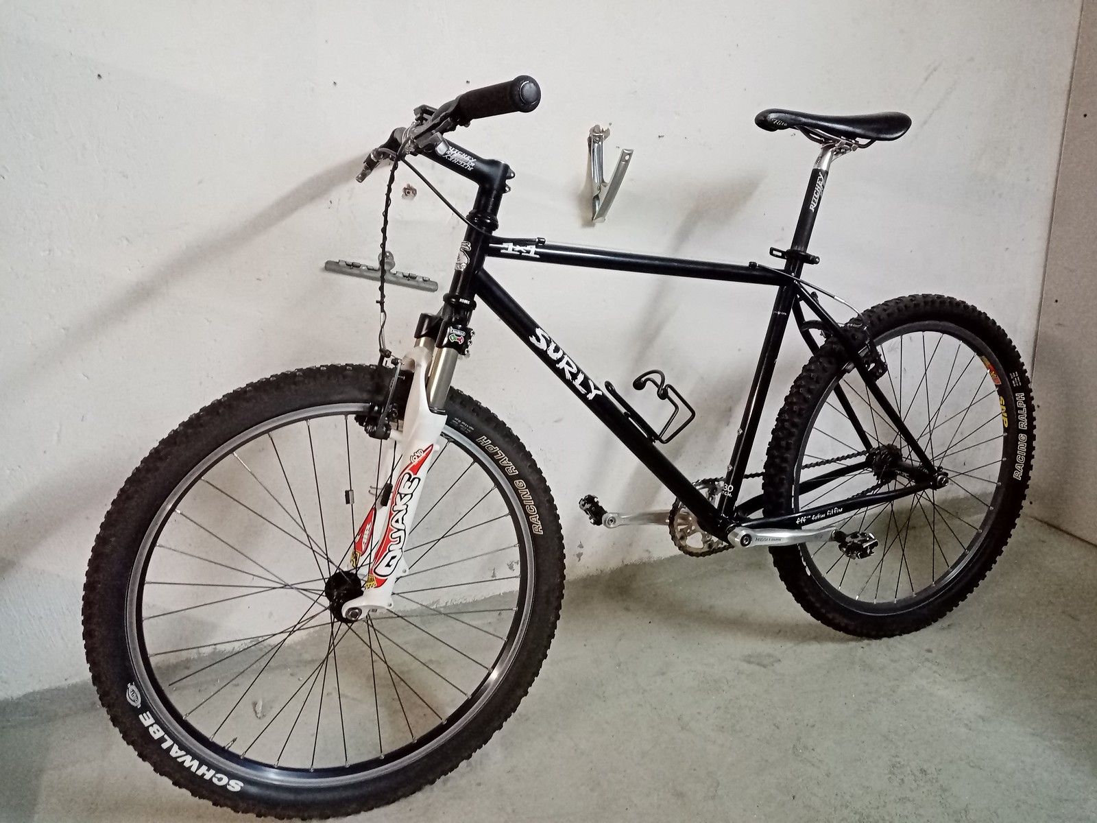 surly single speed mountain bike