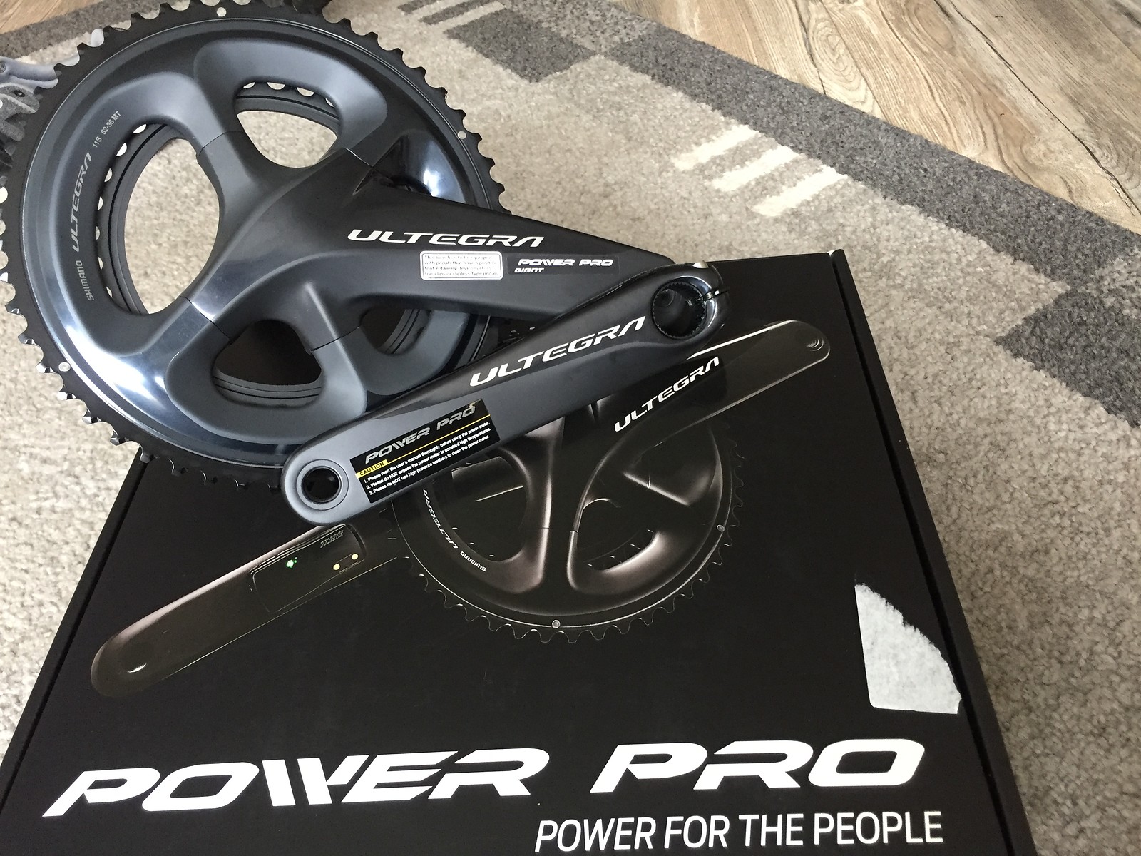 shimano ultegra with giant power pro