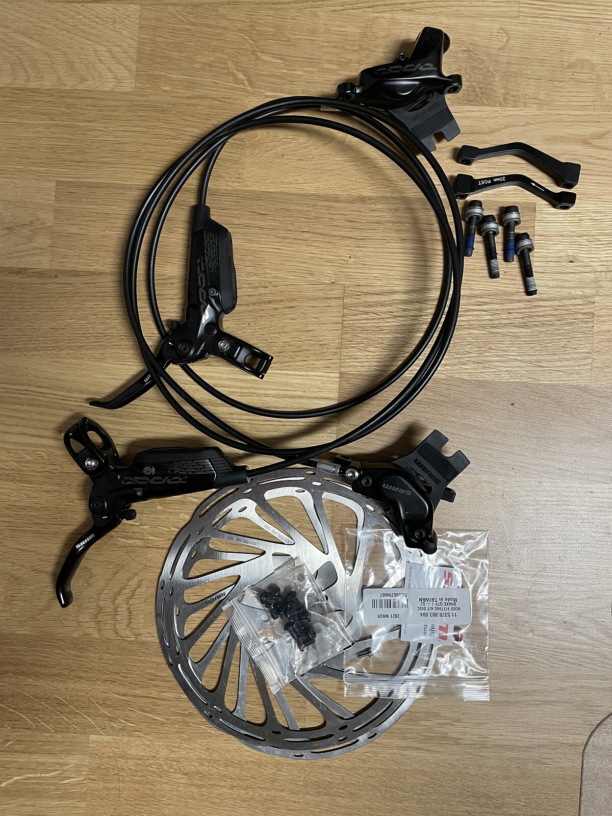 sram code r 200mm