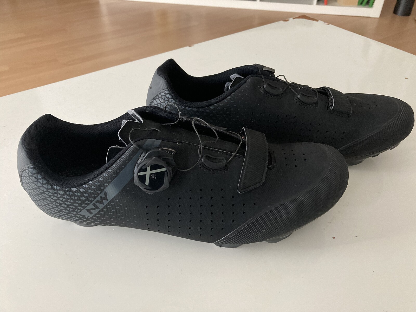 Northwave Origin Plus 2 Wide MTB Fahrrad Schuhe schwarz/grau 2021