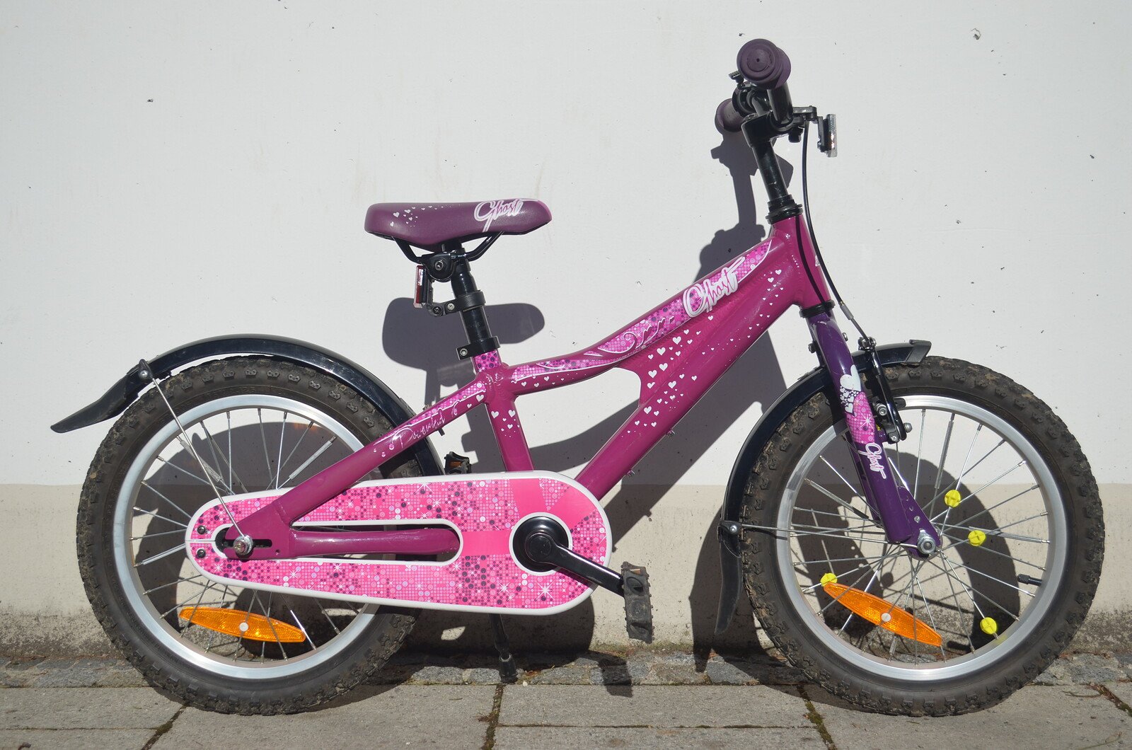 Ghost Bikes Kinderfahrrad Powerkid 16 Zoll, SKS Schutzbleche, voll