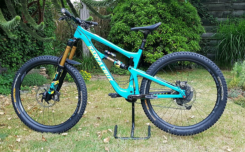 santa cruz nomad yellow