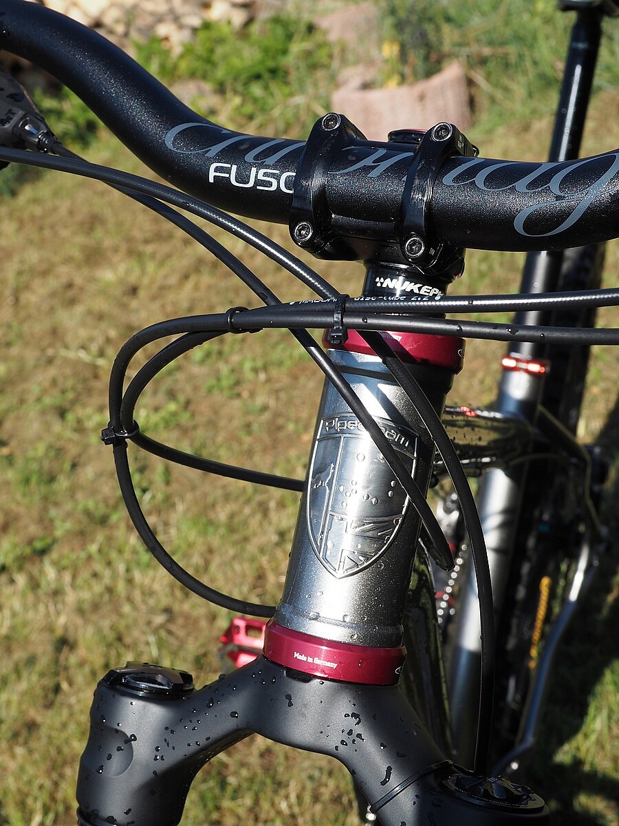 silver fox downhill mountain bike