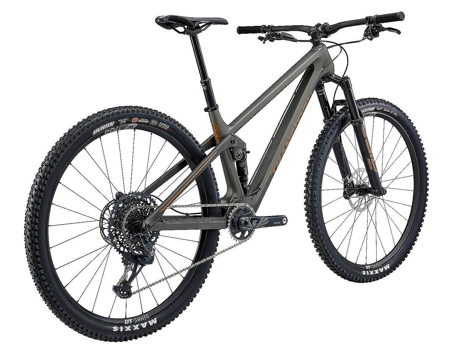 Transition Bikes SPUR Carbon X01 Rock Shox / Größe XL / black powder ...