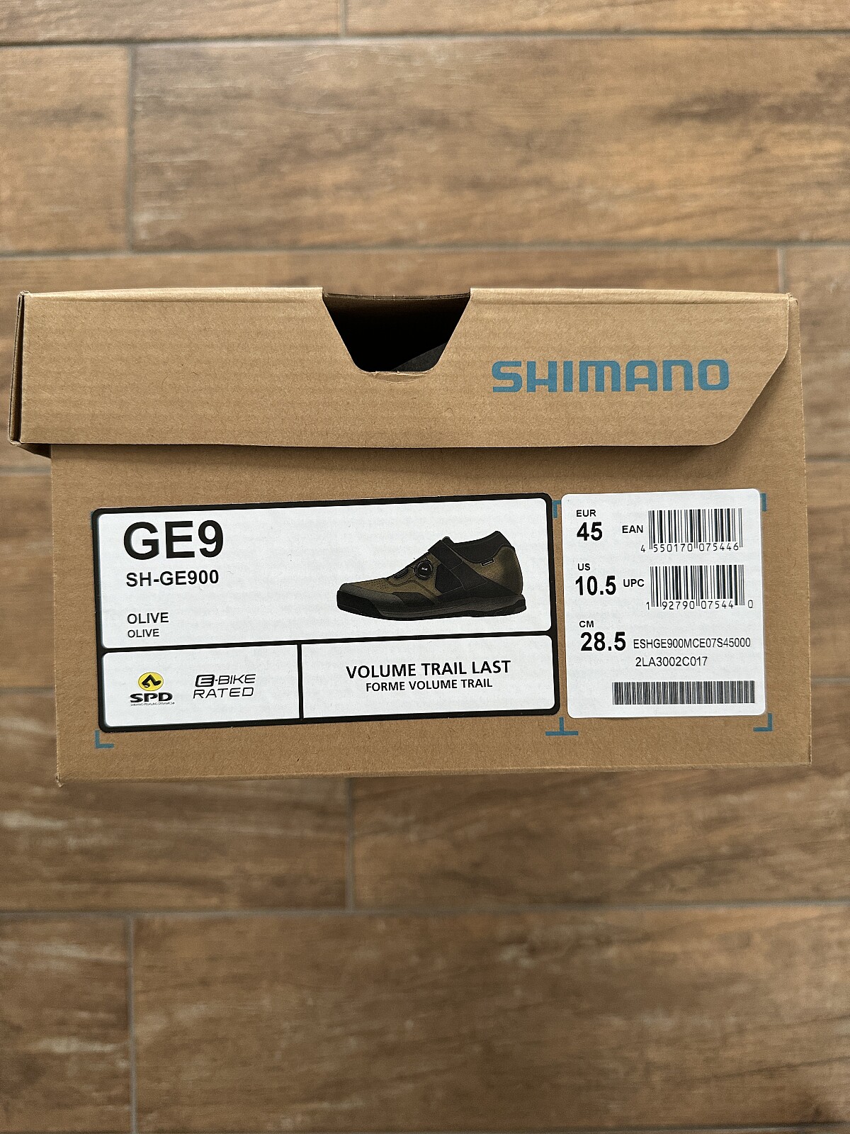 Shimano GE9 SH-GE900 SPD Mountainbike MTB Schuhe Gr. 45 NEU ...